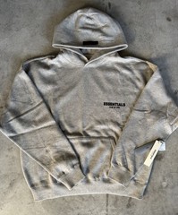 Essentials Dark Oatmeal Hoodie Size Medium-Brand New, Fast Shipping