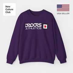 Droors Athletics Infinity 90s Skateboard Elements Classic Crewneck Sweatshirt
