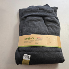 Hanes Hoodie Men’s XL Charcoal Eco Smart Drawstring Pullover Pockets NWT