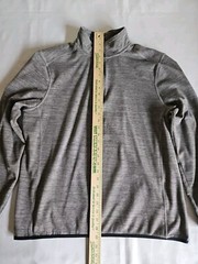 Avalanche Mens 1/4 Zip Microfiber Pullover Sweatshirt Mock Turtleneck Size Large