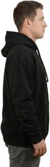 Super Heavyweight Hoodie Boxy Oversized Fit Unisex Double Layered Hood Black Bla