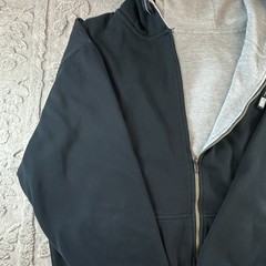 Pro Club Men’s Reversible Fleece and Thermal Hoodie Medium