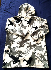 Fortnite Mens XL One Size Pullover Hoody Graphic Print Gamer Husk Monster