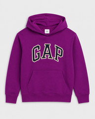 GAP LOGO HOODIE PURPLE PULLOVER SWEATSHIRT **CHOOSE SIZE**