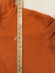 Adidas Hoodie Men’s Size XL Orange Pullover Sweater Front Pocket Drawstring Prep