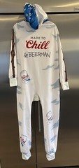 Coors Light Beer Adult Winter Holiday Jumpsuit Hoodie Full Body Suit Small READ