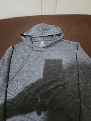 Rbx. Athletic Hoodie With Thumbholes In Sleeves. Sz Xl. Polyester Spandex, Gray