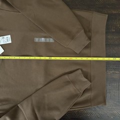 Uniqlo : C Oversized Sweatshirt Brown Size XXS
