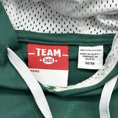 Team 365 Dutch Fork Soccer Adult Medium Hoodie Green 100% Polyester Sweatshirt