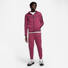 Nike Tech Fleece Windrunner Hoodie Rosewood Plum Purple Red CU4489-653 LARGE
