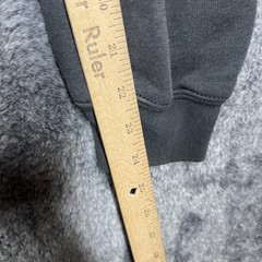 Carhartt Hoodie Mens Large Tall Black Full Zip Hooded Pockets Lined Heavyweight