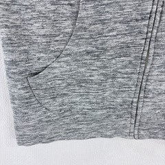 OBEY Propaganda Hoodie Mens L Gray 100% Cotton Full Zip Logo Patch Streetwear