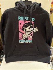 Port & Company Mens Long Sleeve Fleece Hooded Sweatshirt Reps To Failure Bones