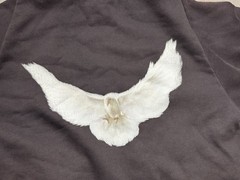 Yeezy Gap Engineered By Balenciaga Shrunken Dove Hoodie Pre Owned Sizes S-L