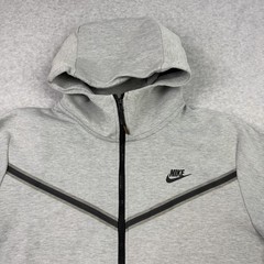 Nike Tech Fleece Windrunner Full Zip Jacket Mens XL Gray Activewear CU4489