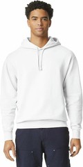 Unisex Lightweight Cotton Hoodie Sweatshirt White Size S M L XL 1pc Style G1467