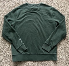 Banana Republic Sweatshirt Men Medium Green Crewneck Golf Preppy Collegiate
