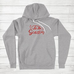 Tis the Season Hoodie Sweater Glitter gift Season Fall Autumn New Season Holiday