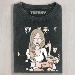 MALÈNA & CARTOON UNISEX TEE