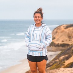 Drug Rug Baja Hoodie | White Mexican Poncho Soft Inner Lining S, M, L, XL, XXL