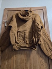 Yeezy X GAP Engineered by Balenciaga Double Layer Hoodie Light Brown Size Small