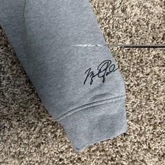 Nike Air Jordan Pullover Hoodie Men’s Size Large Gray Sweatshirt Jumpman Logo