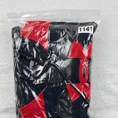 Under Armour Pullover Hoodie Mens Large Black Red Colorblock Embroidered Logo