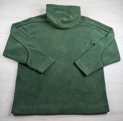 Vtg Nike Pullover Hoodie Sherpa Fleece Green Travis Scott 90s Y2K Mens M RARE