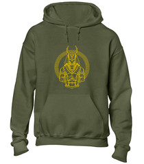 ANUBIS EGYPTIAN GOD HOODY HOODIE EGYPT ANCIENT SYMBOL FASHION TOP COOL NEW