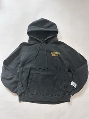 Gallery Dept Washed Black Charcoal Gray Hoodie Hype Streetwear Designer Men’s XL