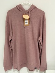 Faherty NWT Hoodie Mens Sunwashed Slub Spring Quartz