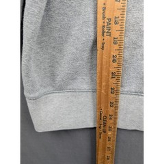 GAP Mens Crewneck Sweatshirt Light Heather Grey Logo Pullover Size L