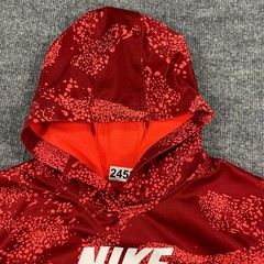 Nike SB ThermaFit Skate Pullover Hoodie Teens XL19x22 Red Flight Air Max