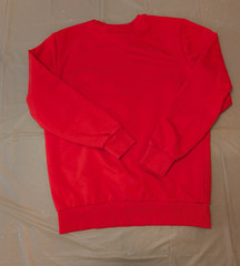Puma Mens Red Big Logo Classic Fit Crewneck Sweatshirt Medium Long Sleeve