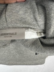 Fear of God Essentials Authentic Dark Oatmeal Hoodie Size Large