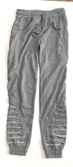 Gray Sweatpants & Hoodie Set Size S