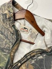 Mossy Oak Apparel Full Zip Camo Hoodie Sweatshirt Size L