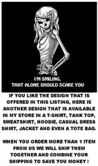 ZOMBIE SUB EAT FLESH WALKING DEAD JED KILL VOODOO SKULL SWEATSHIRT 21