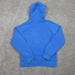 Nike Sweater Mens Small Blue Sportswear Logo Swoosh Hoodie Sweatshirt Outdoors