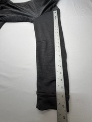 Russell Men’s Hoodie Full Zip Lightweight Front Pockets Size Medium Dark Grey