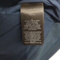 Yeezy Gap Balenciaga Oversized Polar Fleece Hoodie Blue Double Layer, Size M