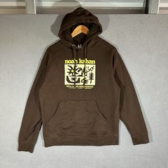 Noah Kahan 2024 Tour We’ll All Be Here Forever Stick Season Brown Hoodie Size M