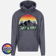 Take A Hike Hoodie Funny Hiking Mountain Adventure HoodyOutdoor Walking Camping