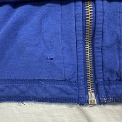 Triple 5 Soul 555 Zip Up Hoodie Sweatshirt Blue Large