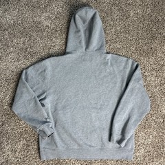 Nike Air Jordan Pullover Hoodie Men’s Size Large Gray Sweatshirt Jumpman Logo