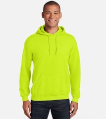 Gildan G185 Mens Long Sleeve Heavy Blend Stylish Hooded Sweatshirt With Pockets
