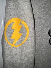High Society Hoodie Men’s XL Gray Eye Graphic Heavyweight Streetwear H#13