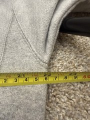 Champion Reverse Weave Hoodie Mens M Gray Pullover Sweatshirt Embroidered Logo