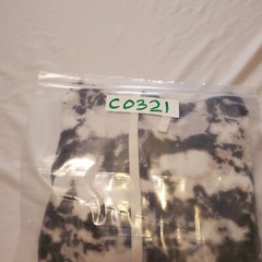 Hollister Sweatshirt Hoodie White Black Cloud Mens Small 21×25 WINTER CAMO LOOK