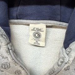 Vintage Y2K G-Unit Heavy Weight Hoodie Men’s XL Gray Full Zip AOP 50 Cent